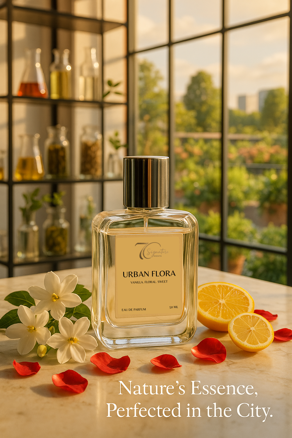 Urban Flora Women's Perfume - Luxury Floral Fragrance Inspired by Gucci Flora