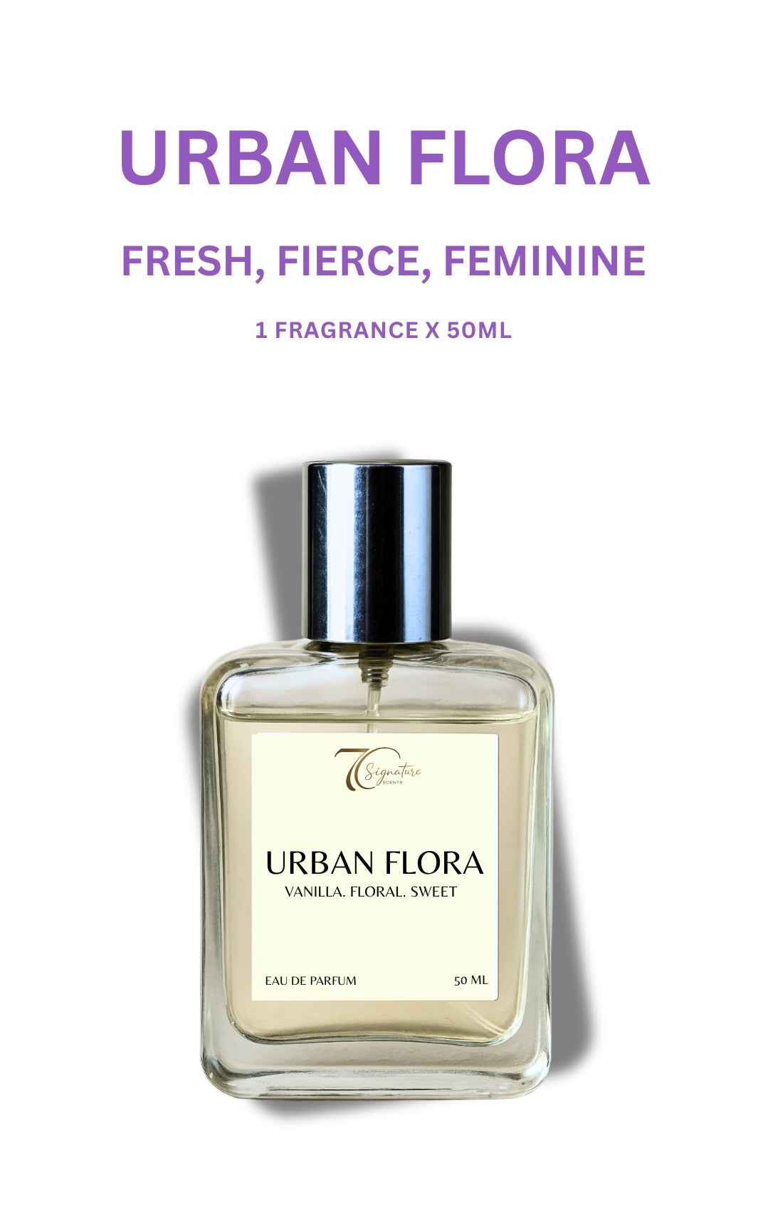 Urban Flora Women's Perfume - Luxury Floral Fragrance Inspired by Gucci Flora