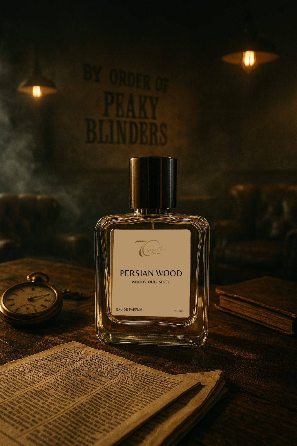 Persian Wood Unisex Perfume - Luxury Oud & Woody Fragrance