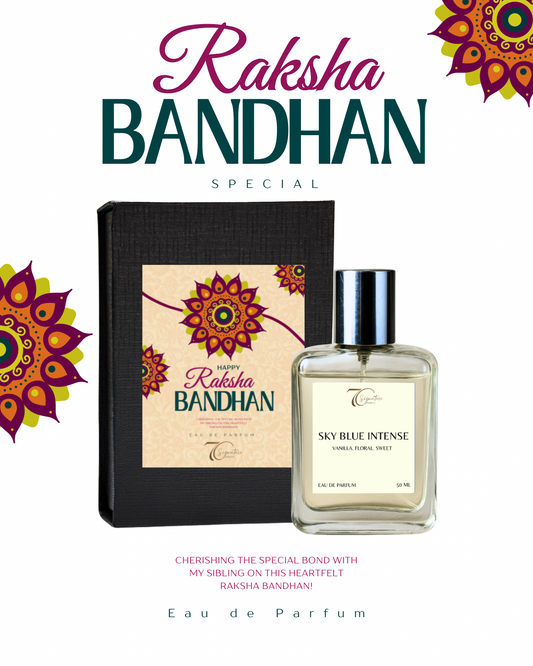 Rakhi Special - Sky Blue Intense Women's Perfume | Sister's Fresh Luxury Gift Inspired by Light Blue
