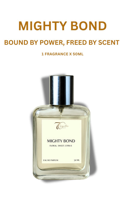 Mighty Bond Men's Perfume - Luxury Woody & Spicy Fragrance Inspired by Stronger with You