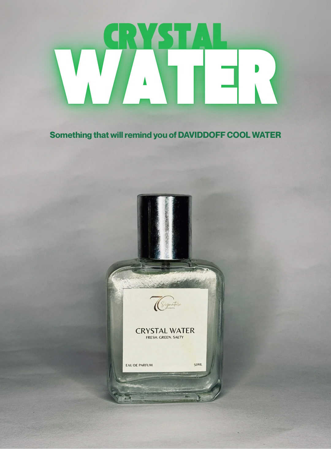 Crystal Water | Men | Luxury gift for Him