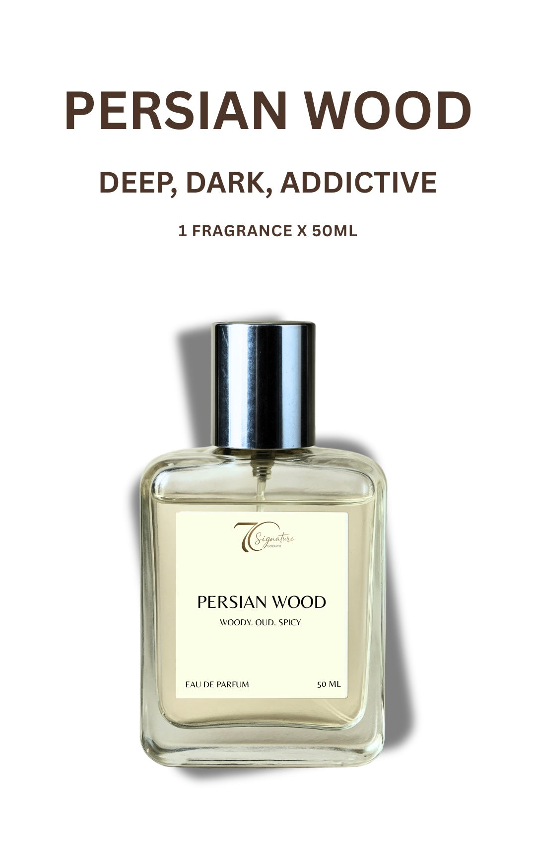 Persian Wood Unisex Perfume - Luxury Oud & Woody Fragrance Inspired by Tom Ford Oud Wood