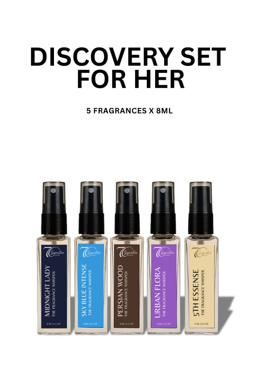 Luxury Perfume Discovery Set for Her - Premium Women's Fragrance Gift Set