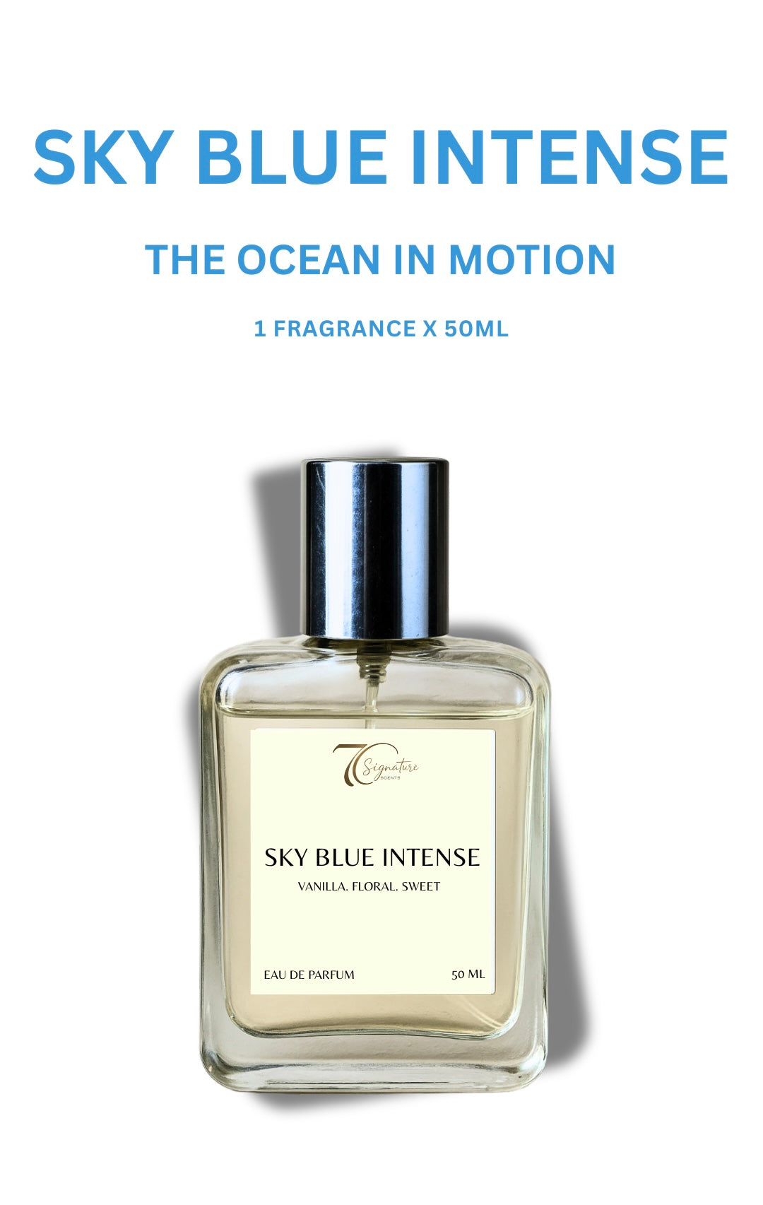 Sky Blue Intense Women's Perfume - Luxury Aquatic Fragrance Inspired by D&G Light Blue