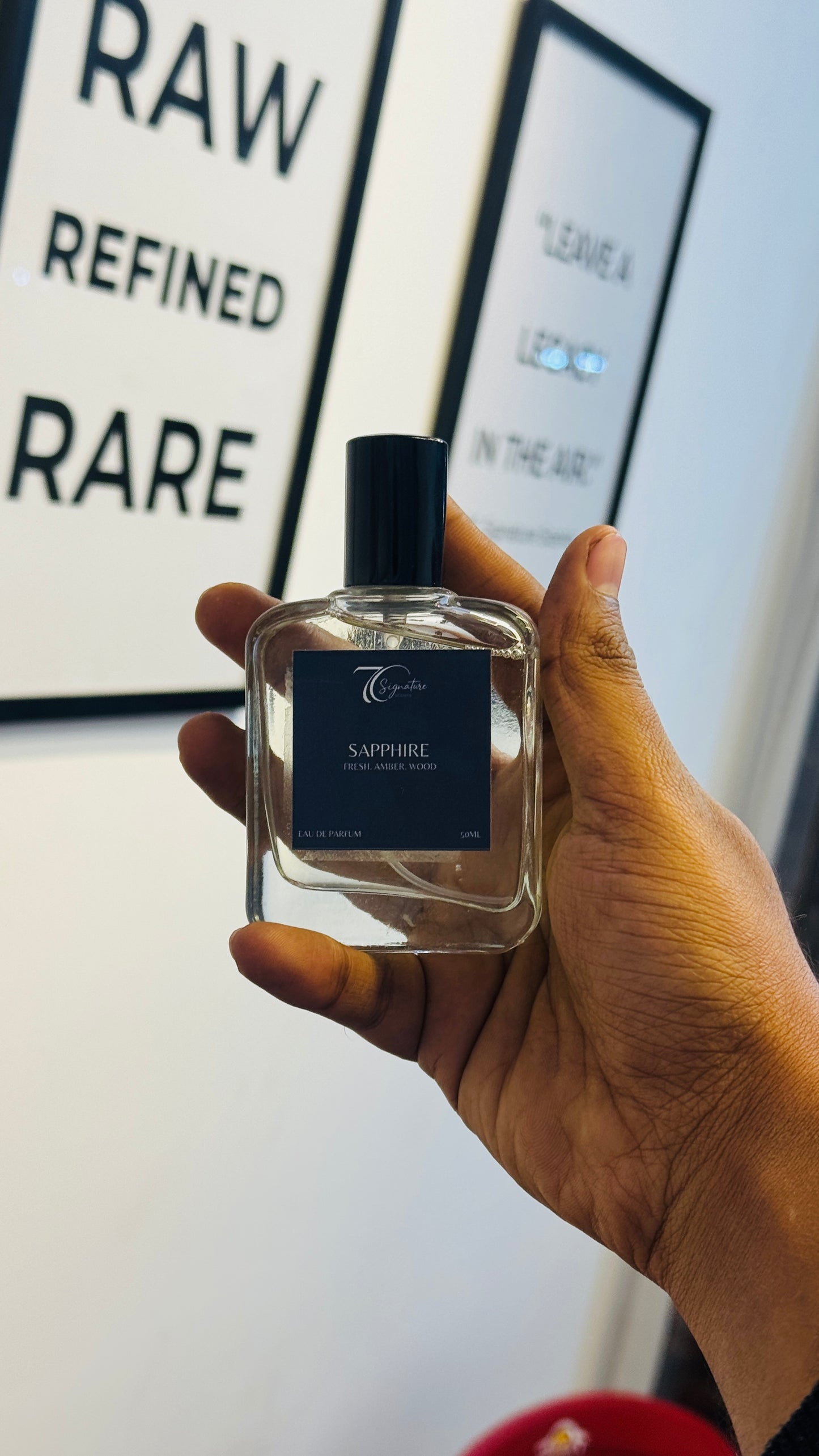 Sapphire Men's Perfume - Luxury Citrus & Woody Fragrance Inspired
