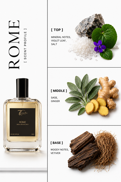 Rome - Men’s Luxury Eau de Parfum