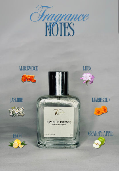 Sky Blue Intense Women's Perfume - Luxury Aquatic Fragrance