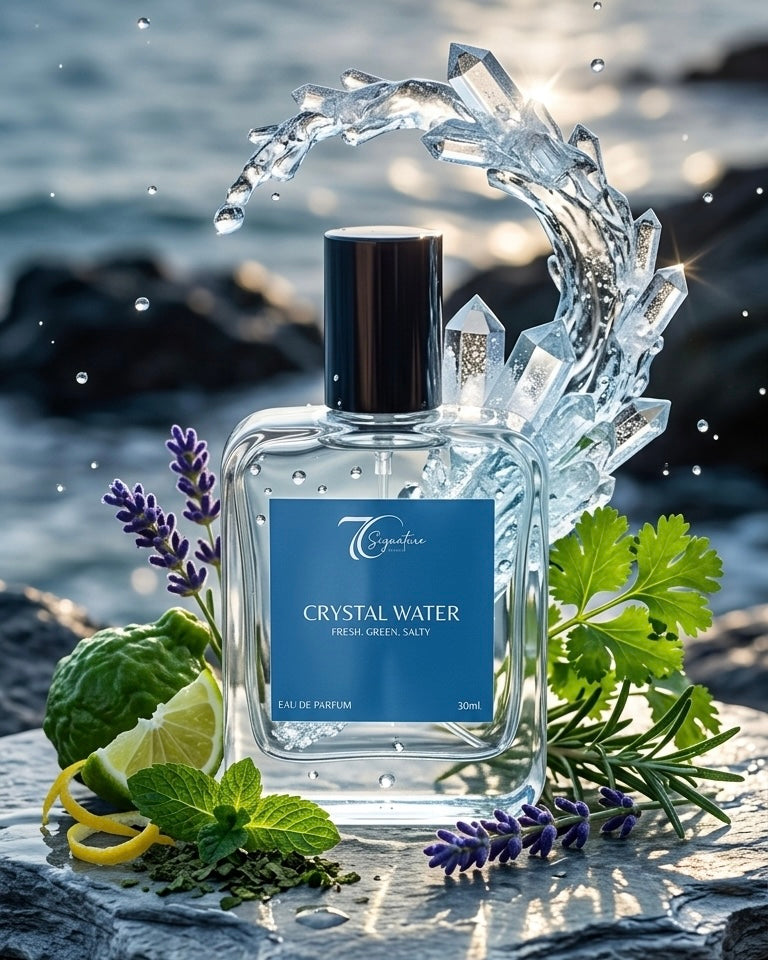 Crystal Water Men's Perfume - Luxury Aquatic Fragrance.